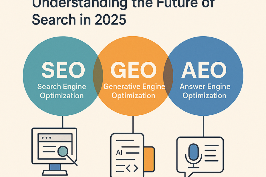 SEO vs GEO vs AEO