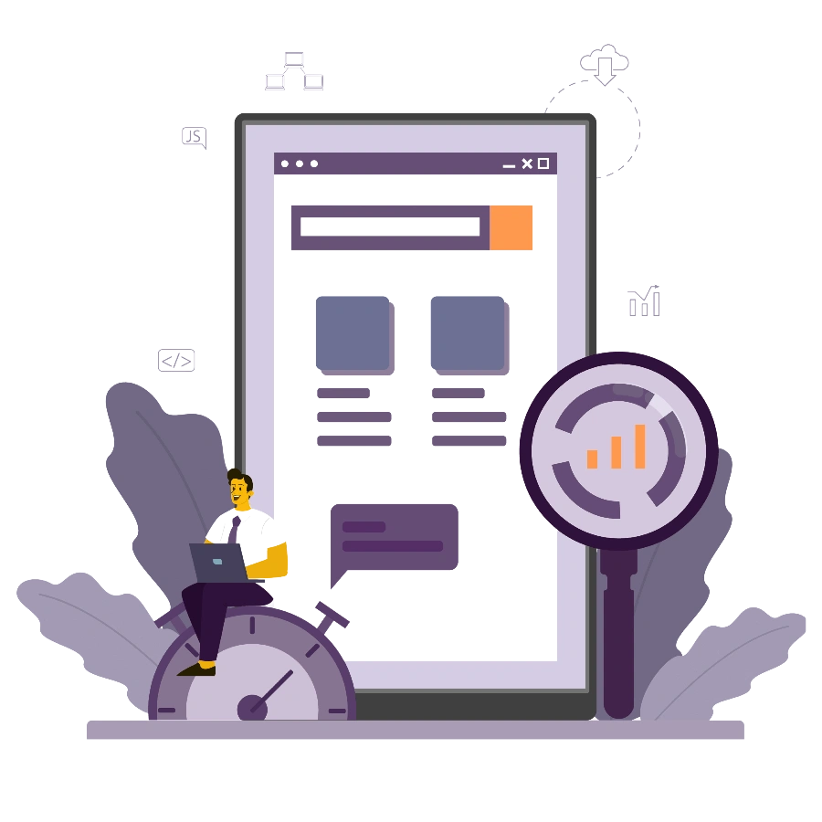 Enterprise SEO illustration Enterprise SEO Illustration
