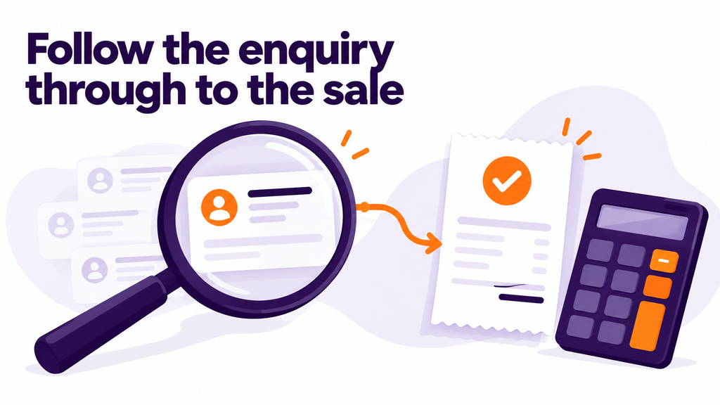 Following Enquiries Through To Sales